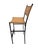 Early 21st Century Sol & Luna Tan Leather and Iron Bar Stool For Sale - Image 5 of 9