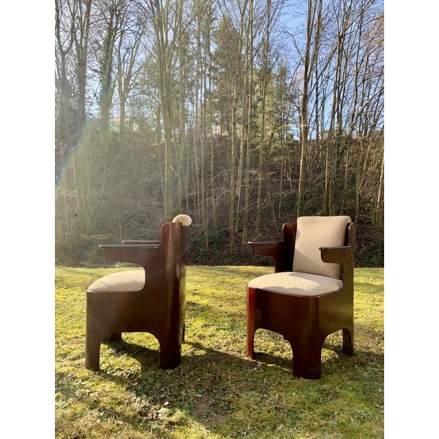 Modernist Armchairs in the style of De Stijl, 1920s, Set of 2 For Sale - Image 17 of 18