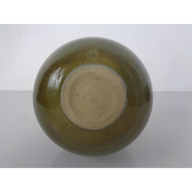 Minimalist Studio Ceramic Vase by Mathies Schwarze, Germany, 1960s For Sale - Image 13 of 14