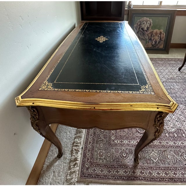 Baker created this desk for the New York showroom. It is a museum quality reproduction. It was brought back to Grand...