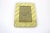 80’s 5x7 Rectangular Striped Brass Picture Frame With Black Velvet Back, Table Top For Sale - Image 4 of 9