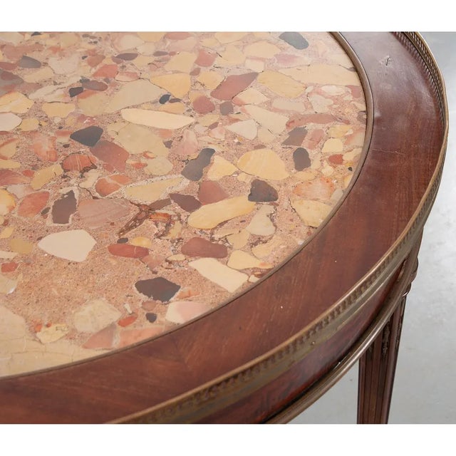 19th Century 19th Century French Louis XVI-Style Gueridon Table For Sale - Image 5 of 11