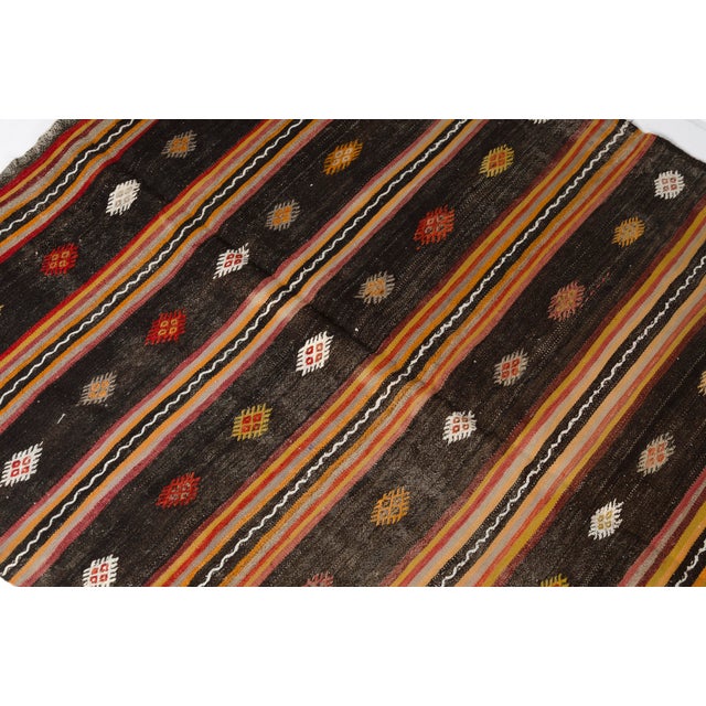 Mid 20th Century Decorative Ethnic Floor Rug For Sale - Image 9 of 10