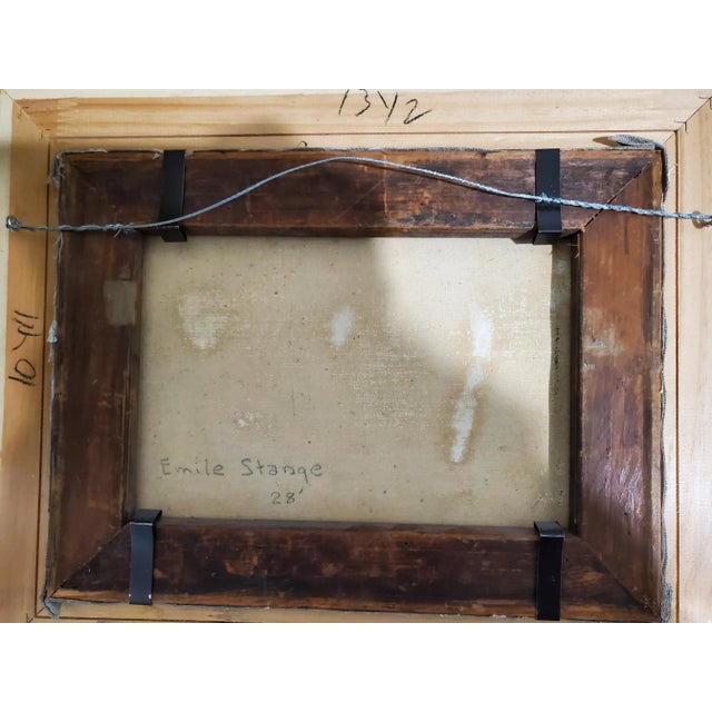 Landscape With Lake - Emile Stange For Sale In Atlanta - Image 6 of 7