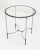 Transparent Mid-Century Mixed Media Gueridon Round Side Table For Sale - Image 8 of 9
