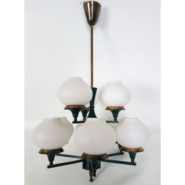 Chandelier by Hans Agne Jakobsson A.B., 1960s For Sale - Image 9 of 13