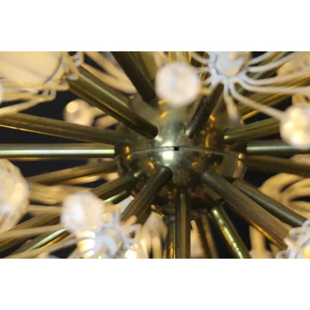 Snowflake Chandelier by Emil Stejnar for Nikoll, 1950s For Sale - Image 13 of 16