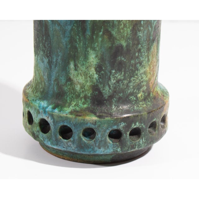 Alvino Bagni Alvino Bagni Italian Sea Garden Ceramic Vase For Sale - Image 4 of 7