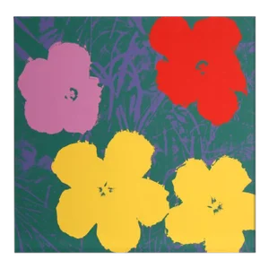 Andy Warhol, Flowers Ii.65, Screenprint Created by Sunday B. Morning