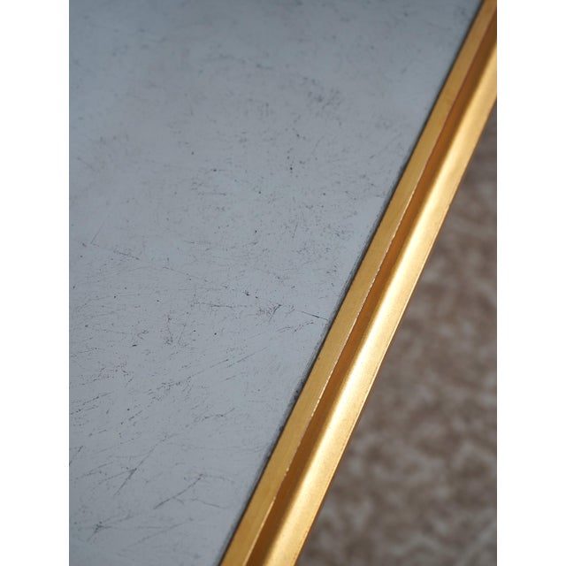Gold Lillian August by Hickory-White Mirror Top Coffee Table For Sale - Image 8 of 16