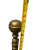 Antique Brass Ball Finial Fireplace Andirons Fire Dogs Pair Early 1900s For Sale - Image 18 of 18