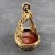 Metal Large Carnelian Yellow Gold Fob Charm Pendant, 1890s For Sale - Image 7 of 18