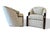 Pair of Milo Baughman Studio MB Lounge Chairs by Thayer Coggin – Contemporary Designer Seating, 2010 A sophisticated pair...