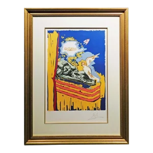 Salvador Dali "The Immaculate Conception" Custom Framed Hand Signed Artwork