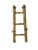 Vintage Boho Bamboo Ladder Jewelry Display For Sale - Image 9 of 10