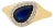 Vintage 1.5ct Pear Cut Blue Sapphire Diamond Ring 14k Yellow Gold Size 9 For Sale