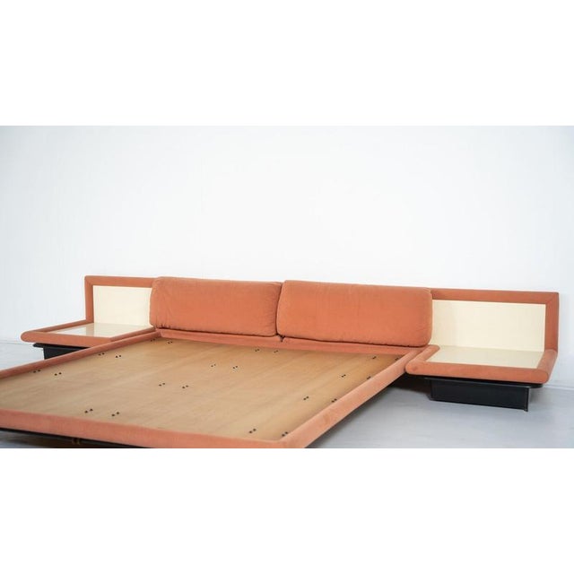Black Morna Bed attributed to Afra & Tobia Scarpa for Molteni, Italy, 1972 For Sale - Image 8 of 16
