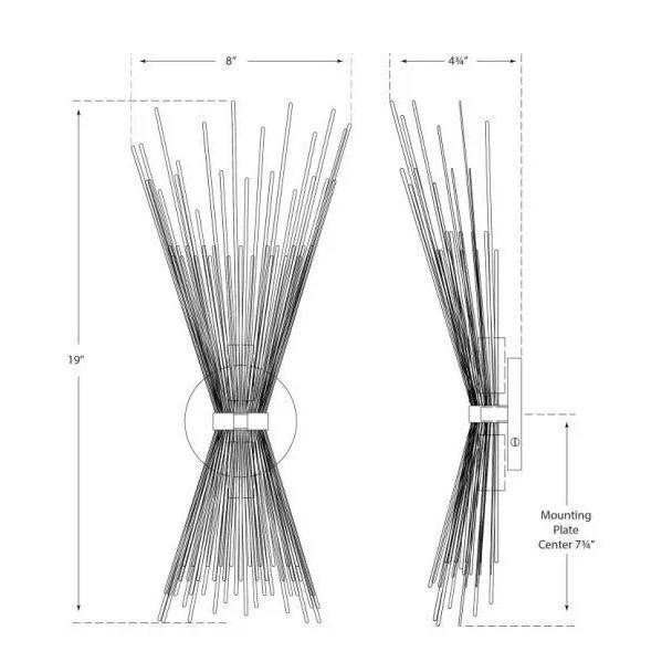 Visual Comfort Kelly Wearstler for Visual Comfort Signature Strada Small Sconce in Gild For Sale - Image 4 of 4