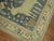 Mid 20th Century Pictorial Sheep Pigeon Sea Foam Turkish Anatolian Accent Size Decorative Rug - 4'6" x 7'2" For Sale - Image 18 of 18