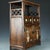 Wood Vintage Chinese Huali Rosewood Cabinet | Ming Style Curio Shelf With Mother-of-Pearl Inlay For Sale - Image 7 of 9