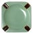 Art Deco Mint-Green Ceramic Ashtray by Harald Östergren for Upsala-Ekeby, 1930s For Sale