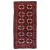 1940s 1940s Caucasian Burgundy Geometric Tribal Kazak Rug For Sale - Image 5 of 5