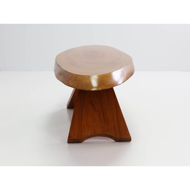 Large Organic Wood Coffee Table by George Nakashima, 1965 For Sale - Image 4 of 13