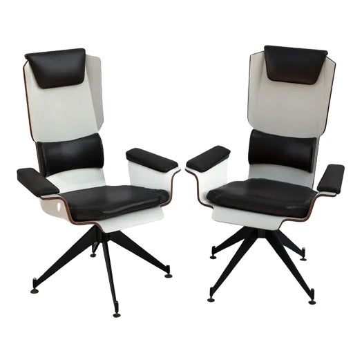 Fratelli Pozzi Armchairs, 1960s For Sale