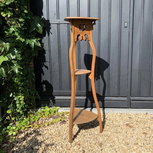 Art Deco Pedestal, 1930s For Sale - Image 4 of 10