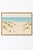 A sandy path winds between grassy dunes toward a tranquil turquoise sea in this airy coastal beach art print. Delicate...