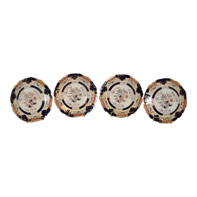 19th C Set of Mason's Plates For Sale