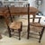 Antique Country Ladderback Chairs For Sale - Image 4 of 7