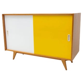 Mid-Century Sideboard U-452 attributed to Jiří Jiroutek, Czechoslov, 1960s For Sale