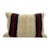 Turkish Hemp Pillow Cushion Natural Beige Black Burgundy Pillow Cushion Cover 16" x 24" For Sale