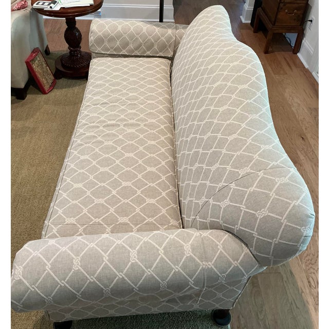 English 18th Century English Camelback Sofa For Sale - Image 3 of 7