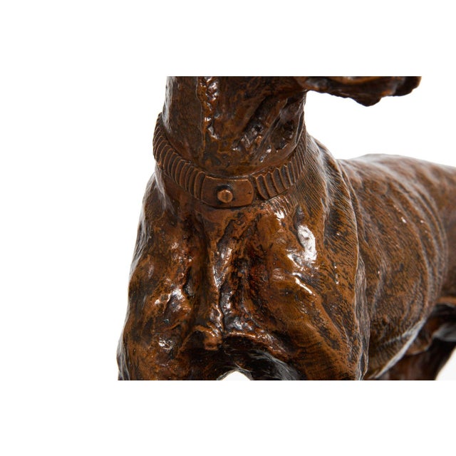 French Bronze Sculpture "Chien Braque" by Pierre-Jules Mene For Sale - Image 17 of 18