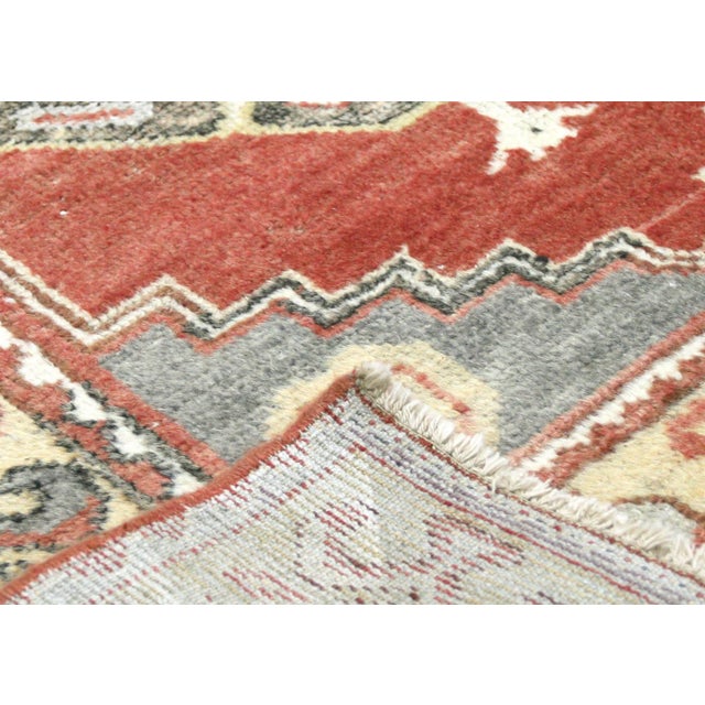 1960s Turkish Oushak Runner For Sale - Image 4 of 6