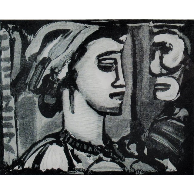 This artwork from the suite "La Passion" 1932, published 1939 is a wood engraving by French artist Georges Rouault,...