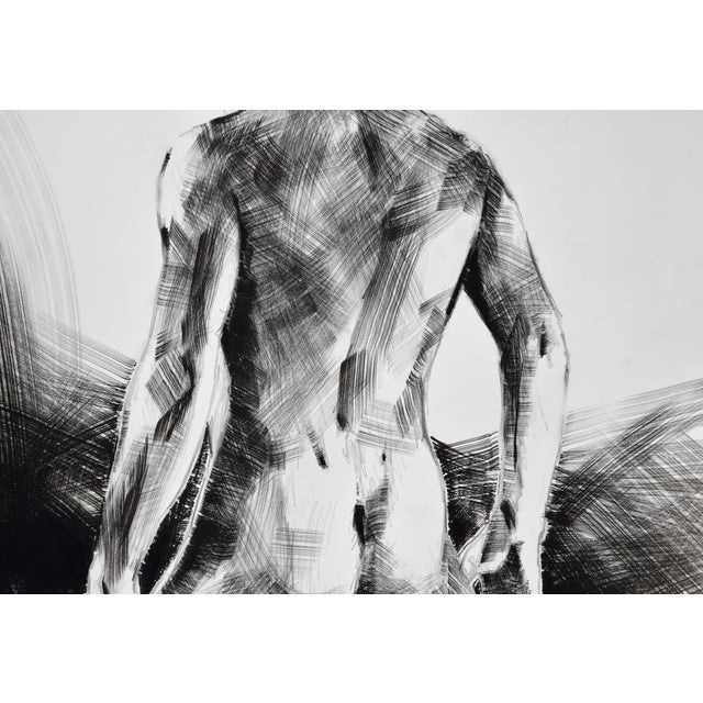 1990s Christian Bauer, Rafi, Male Nude, 1990s, Ink For Sale - Image 5 of 11