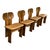 Mid-Century Modern Africa Dining Chairs by Tobia & Afra Scarpa for Maxalto, 1976, Set of 4 For Sale - Image 3 of 16