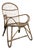 Vintage Armchair in Bamboo and Rattan For Sale