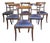 Antique Regency Dining Chairs, 1800s, Set of 6 For Sale