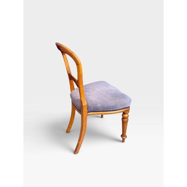 19th Century Antique 19th Century Victorian Balloon Back Chairs, Set of 2 For Sale - Image 5 of 10