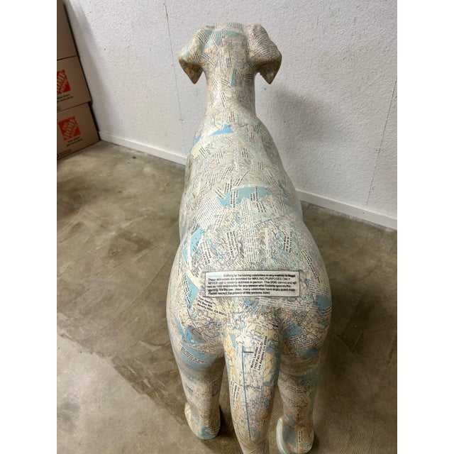 Life-Size Celebrity Collage Labrador Dog Sculpture, Sun Valley, C. 2001 For Sale - Image 14 of 14