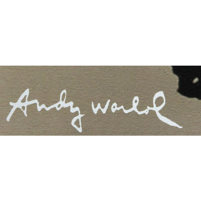 1986 Carnegie Museum of Art After Andy Warhol "Marilyn Monroe" Lithograph Portrait signed numbered print, stamp...