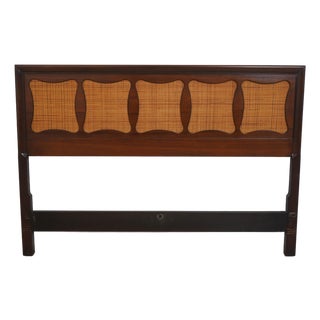 John Stuart Full Size Mid Century Modern Bed Headboard For Sale