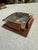Vintage Trussardi Wood & Metal Desk Accessories Set For Sale - Image 12 of 13