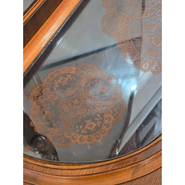 Antique 1920s Victorian Spanish Revival Vanity Walnut For Sale In San Diego - Image 6 of 12