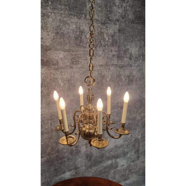 Vintage Rembrandt Chandelier, 1970s For Sale - Image 4 of 12