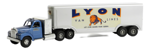 Original Smith Miller 1953 Model Lyon Van Lines Mack Truck, 2000s